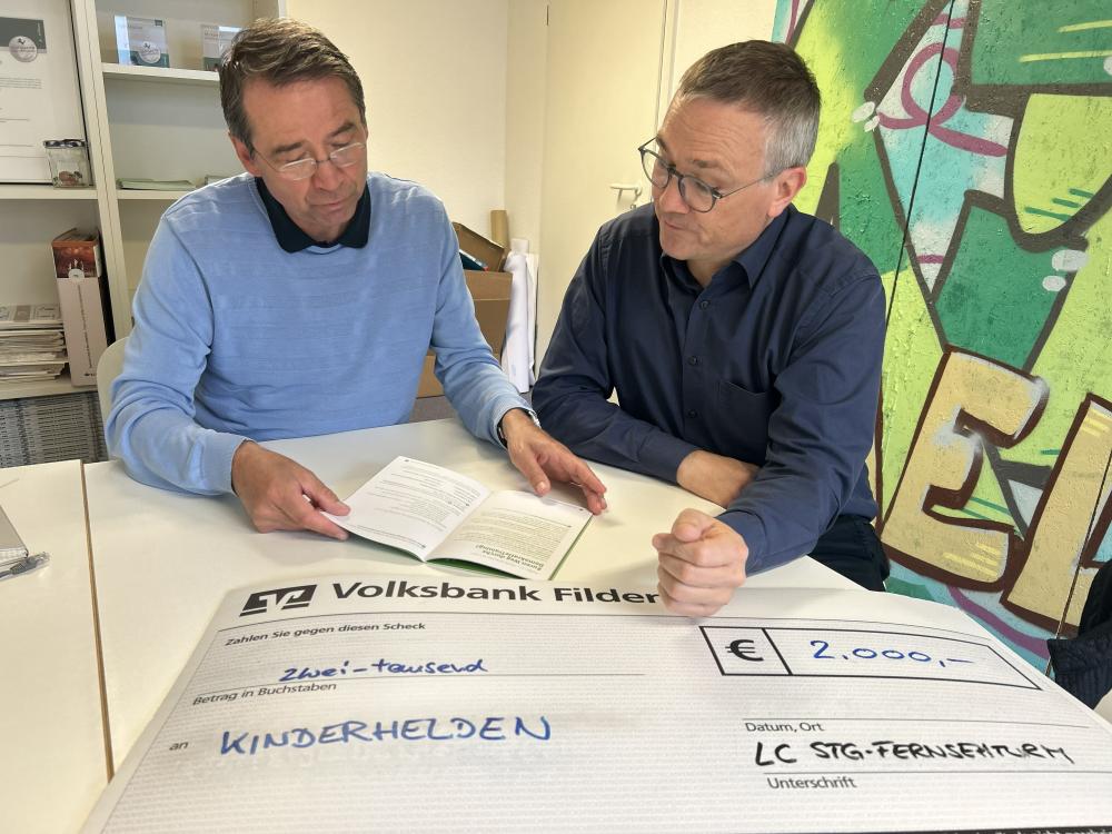 spendenübergabe kinderhelden